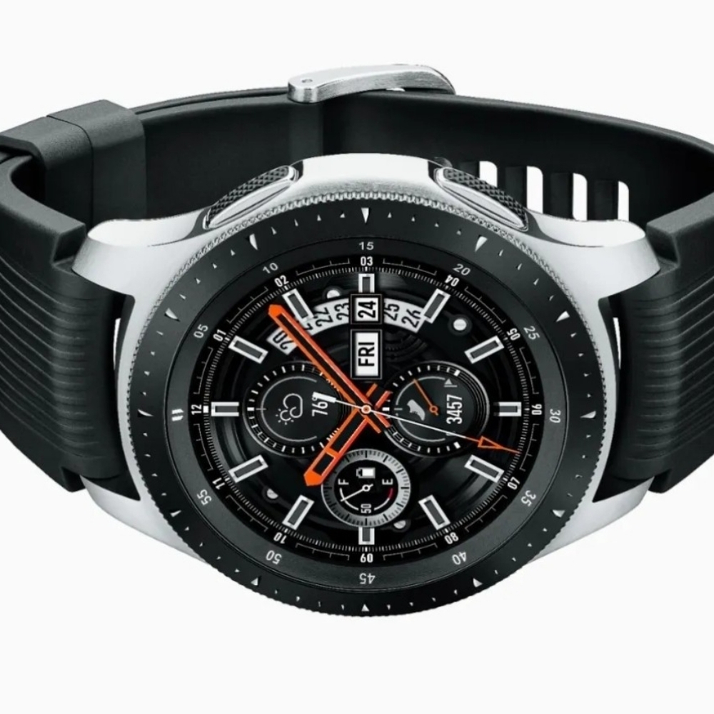 SAMSUNG GALAXY Watch SM-R800 46mm Stainless Steel WiFi & Bluetooth -  Ve…